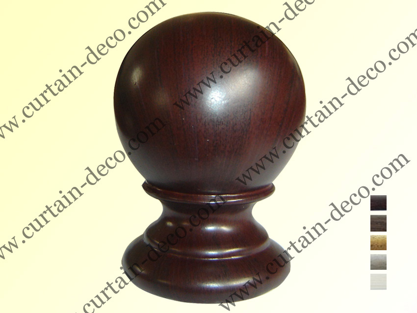 curtain rod finial 